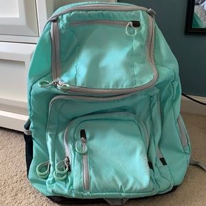 Teal backpack